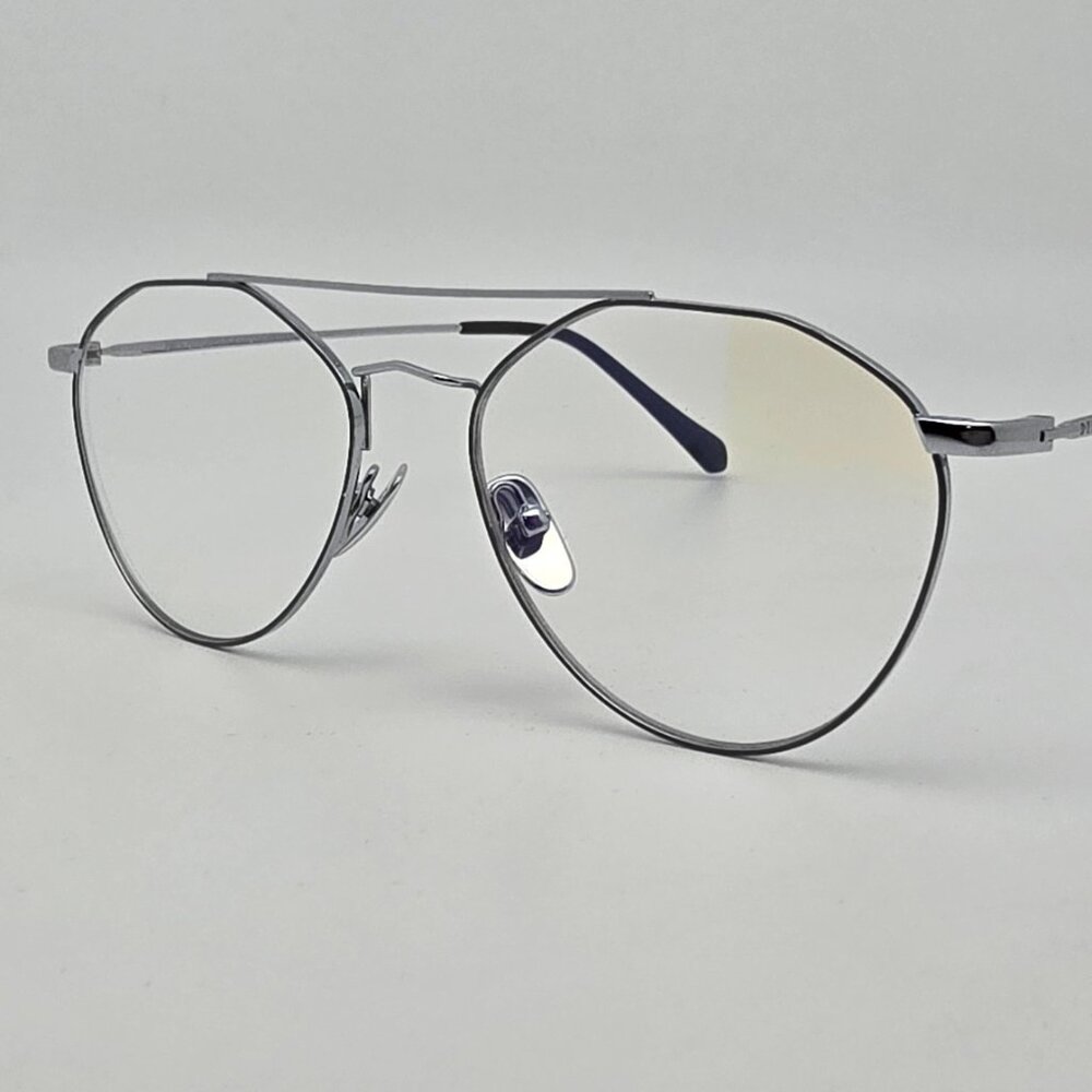 Diff Eyewear Sunday Silver Grey Frame Blue Light … - image 3
